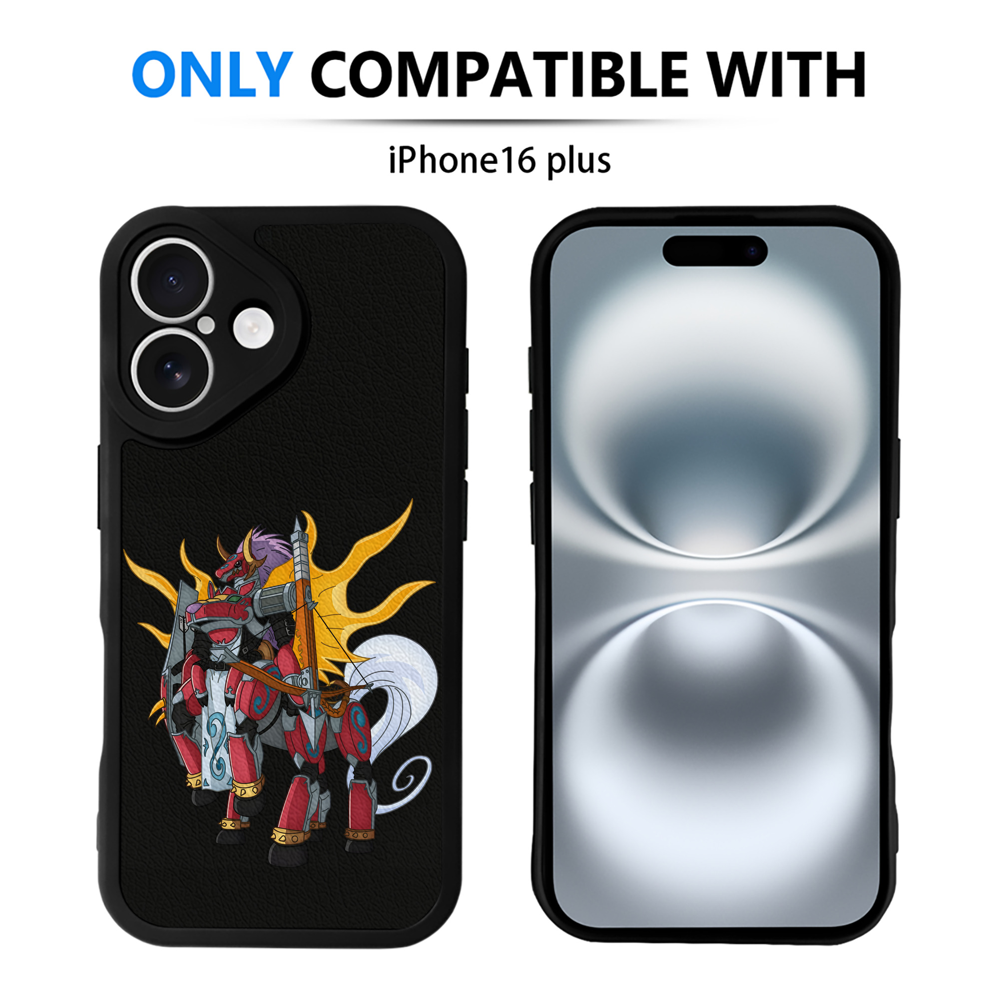 （画像用） Digimon デジタルモンスター/デジモン 【iPhone 16シリーズ対応】シリコンスマホケース（レザー調） 材質：シリコン